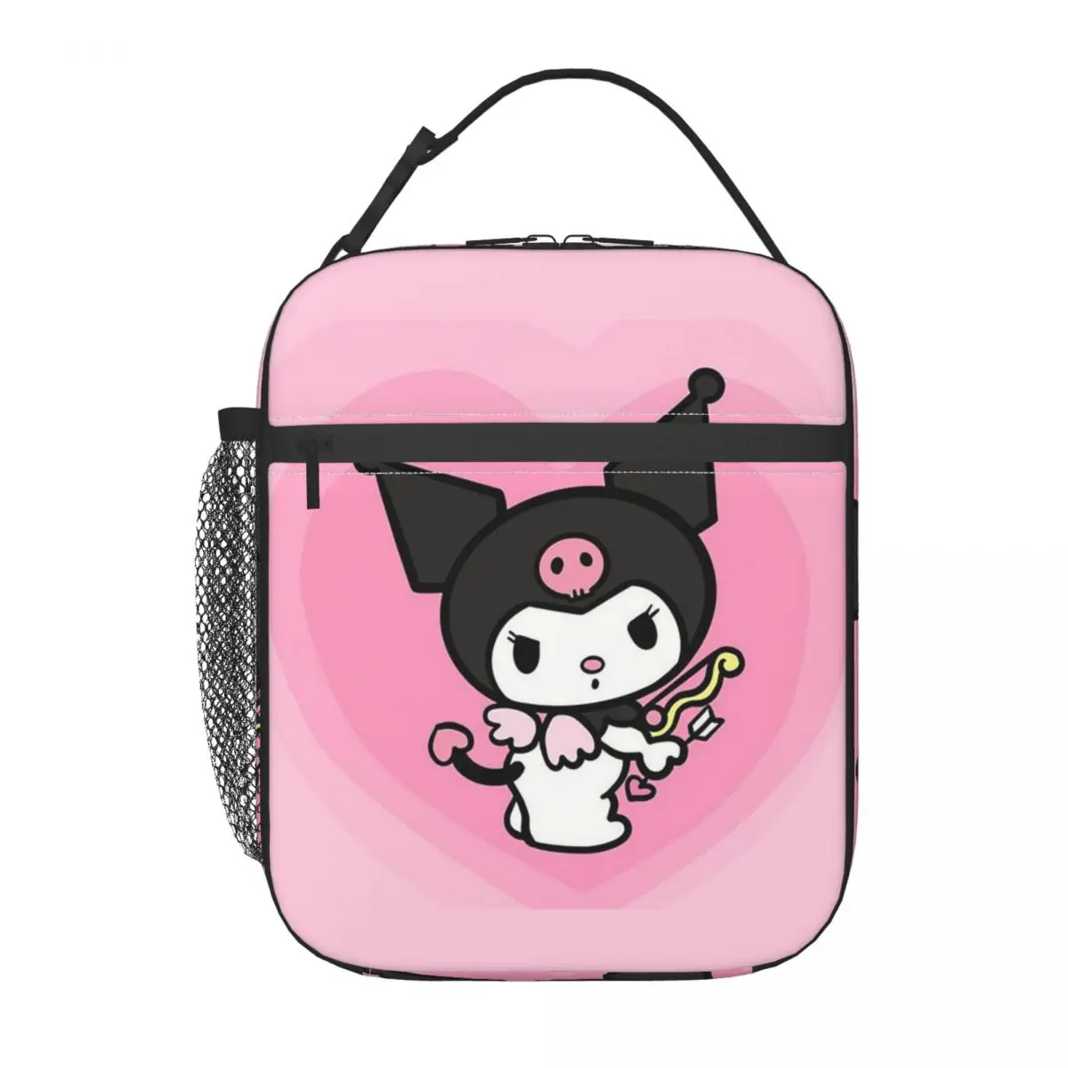 

Custom Kuromi Lunch Bag for Women Thermal Cooler Insulated Lunch Box Office Picnic Travel Resuable Tote Bags