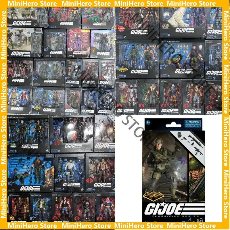 

100% Original In Stock G.I. Joe Classified Series 6 Inch Cobra Ninja Commander Duke Action Figure