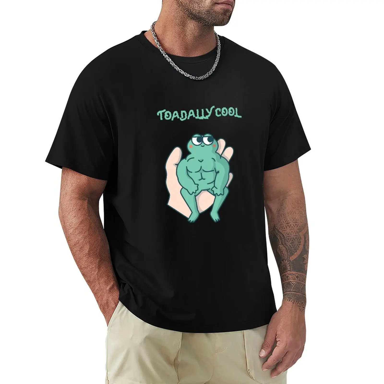 Toadally cool T-shirt customs design your own oversized Men's t-shirt