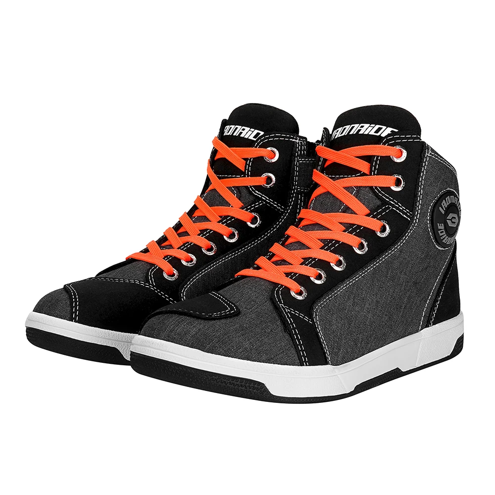 

Men's Motorcycle Riding Shoes Summer Anti Fall Anti Slip Wear-resistant Riding Shoes Outdoor Sports Protective Boots