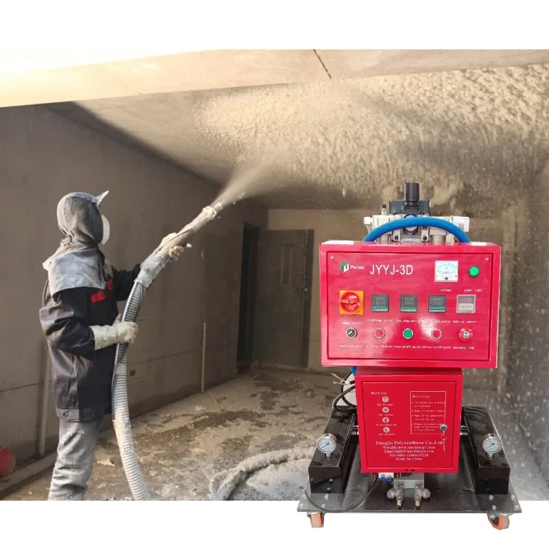 Pneumatic Polyurea Spraying Machine PU Spray Foam Machine Polyurethane Spray Machine Rust Removal Insulation Waterproof Mexico