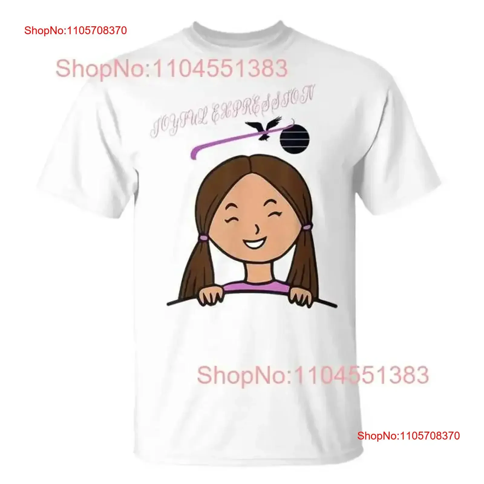 Joyful Expression Cute Beautiful Smile s Present T Shirt Size 5XL vintage Washed Versatile Comfortable streetwear Stylish Soft
