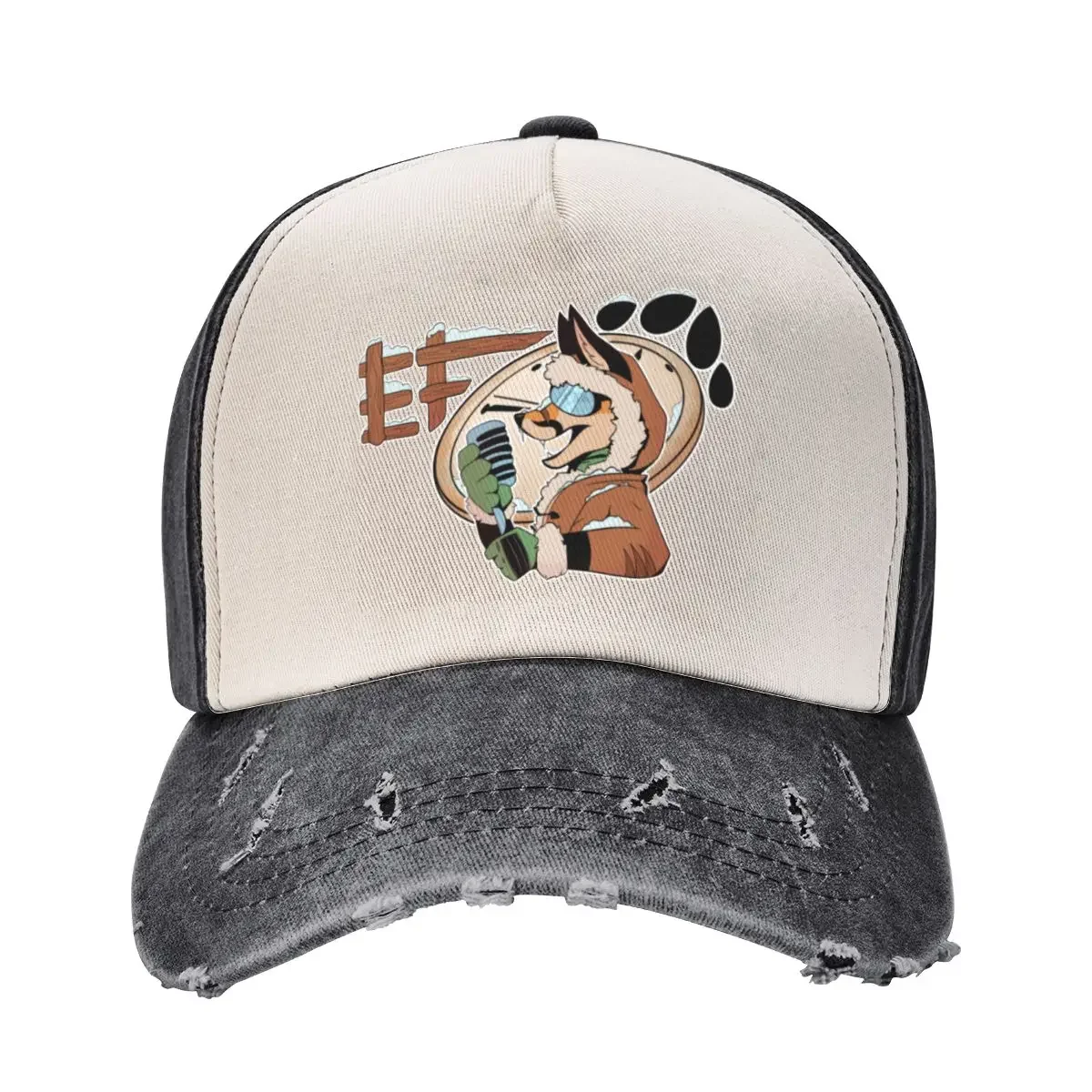 

Eurofurence Online 2021 (Frozen in Time) Baseball Cap cute Streetwear Fishing cap Women Men's