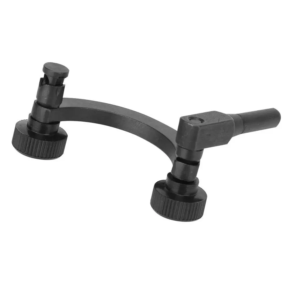 Arc-Shaped Central Table Support with Dial Indicator Measuring Tool for Assembly