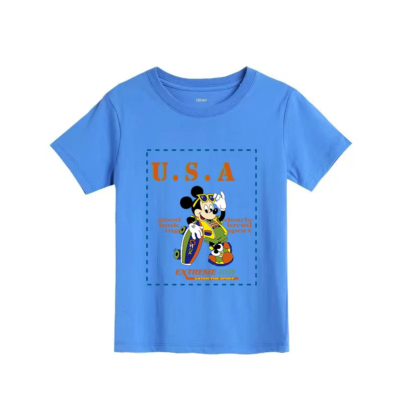 

Summer Baby Girl Boy Clothes Set Children Disney Family Cartoon Print T-shirt and Short 2Pieces Suit Kid Shorts Sleeve Tracksuit