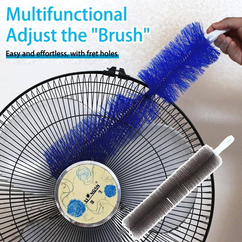 Fan Brush Bendable Microfibre Duster Household Dust Remover Cleanning Brush For Air-conditioner Furniture Shutter Car Cleaner