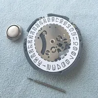 Japón Seiko VK63 VK63A cronógrafo con movimiento de cuarzo de alta precisión tres manecillas con fecha cronógrafo pequeño 24 horas multifuncional