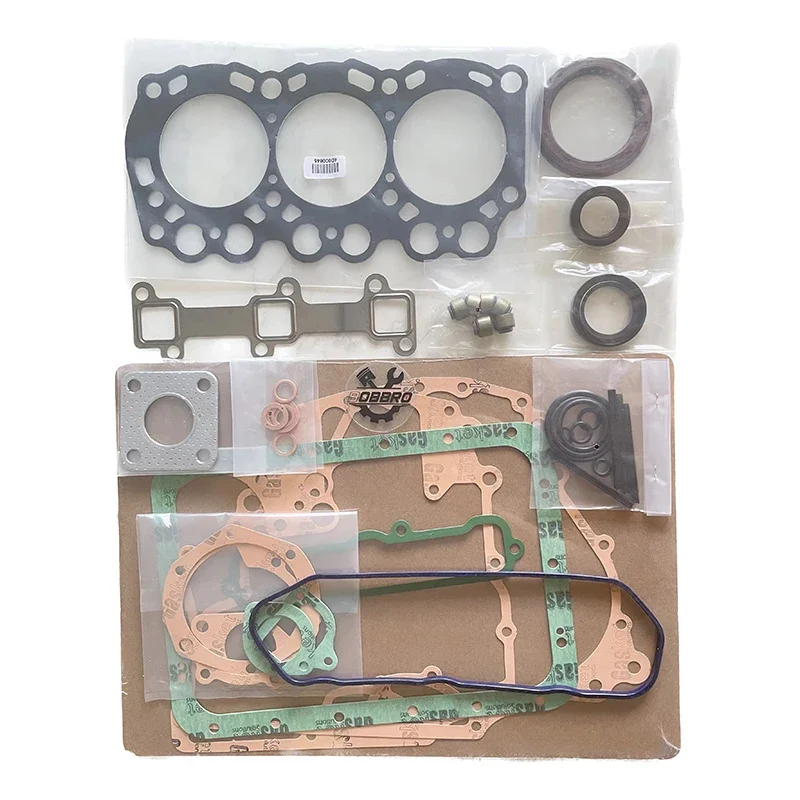 L3E L3E-W461ML L3E-61SDH L3E-61TG Overhaul Re-ring Kit For Mitsubishi Engine Fit Volvo Compact Excavator EC15 XR