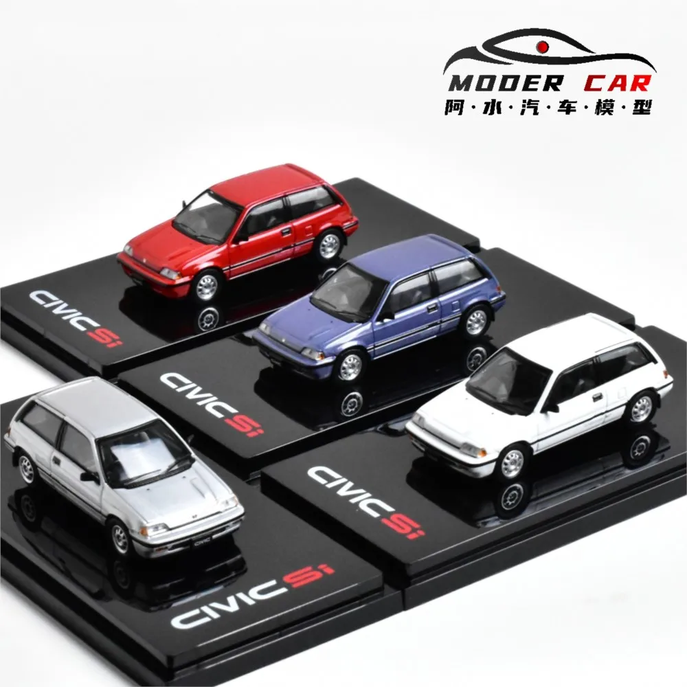 HOBBY JAPÓN 1:64 Colección CIVIC Si 1984 Coche modelo fundido a presión