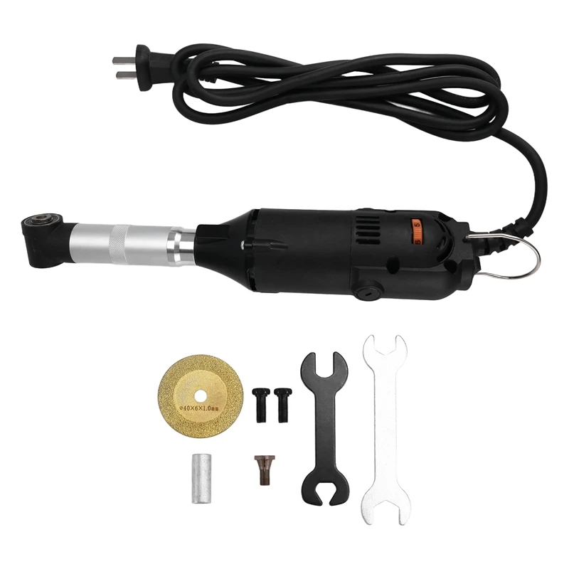 350W 90 Degree Speed Adjustable Electric Elbow Ceramic Tile Sewing Machine Tile Cleaning Tools US Plug-A79U