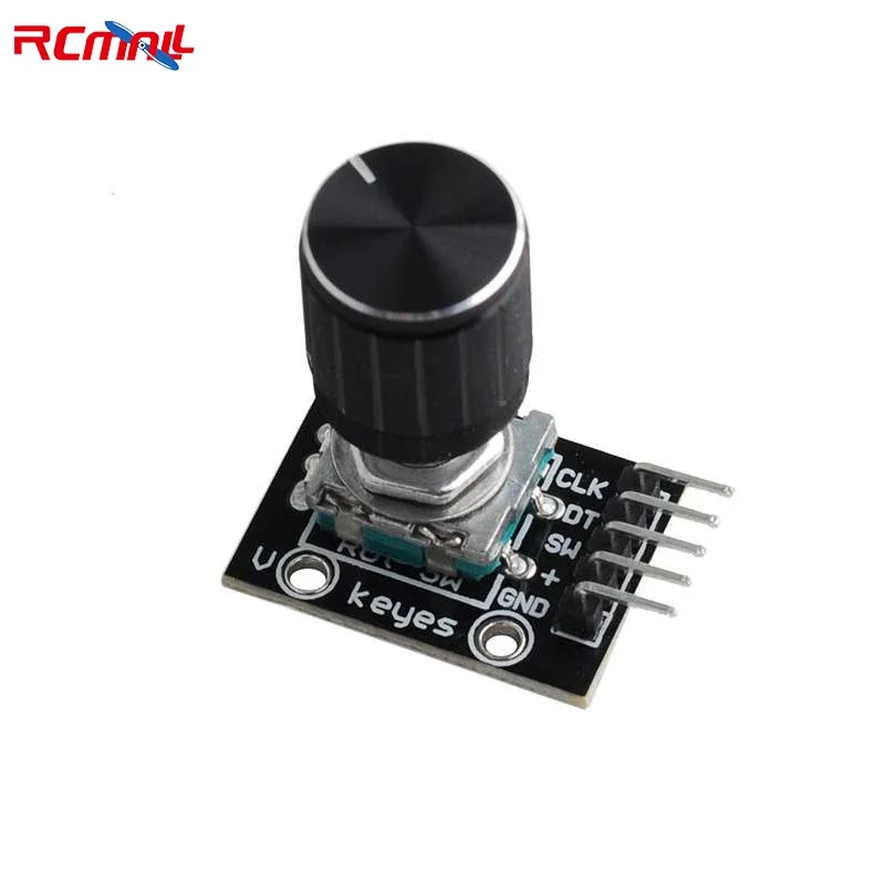 RCmall 5 unidades módulo codificador rotativo de 360 graus tampa do botão do interruptor do sensor de tijolo para Arduino