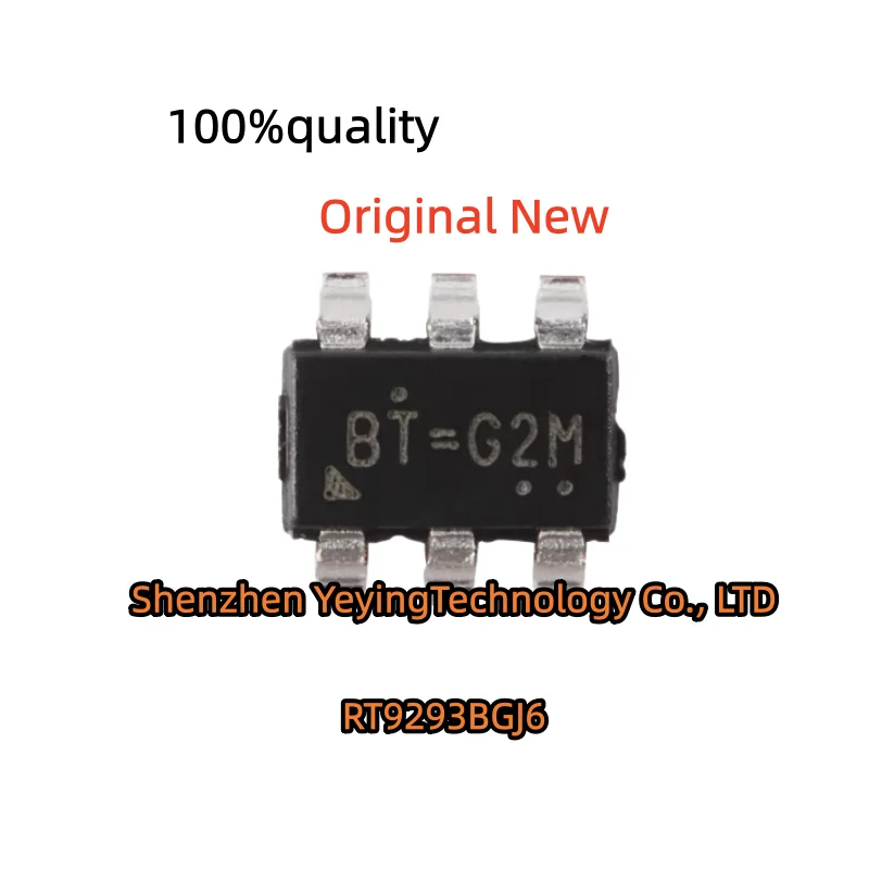 10Pcs Rt9293Bgj6 Bp= Sot23-6 High-Frequency Asynchronous Boost Converter 10W Led Driver