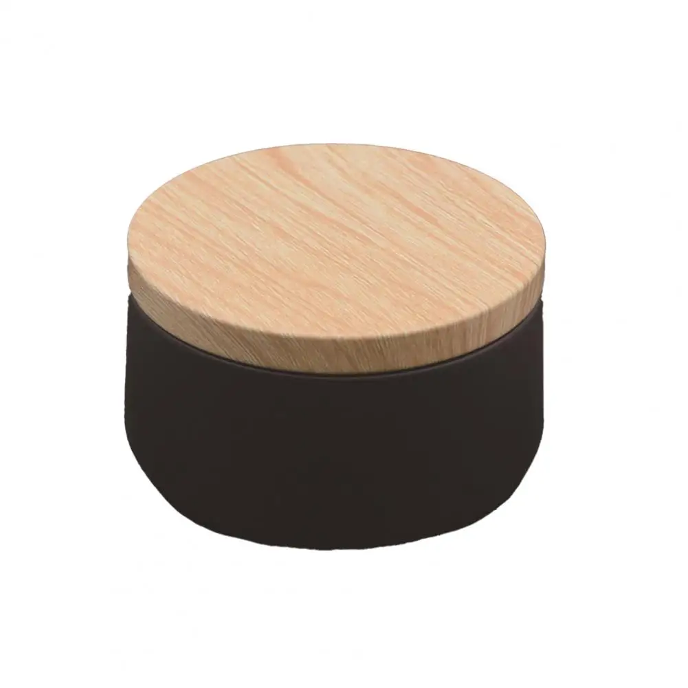 Scatola per aromaterapia custodia per rossetto durevole barattolo di candela barattolo di candela di colore freddo vaso cosmetico elegante nero per regalo