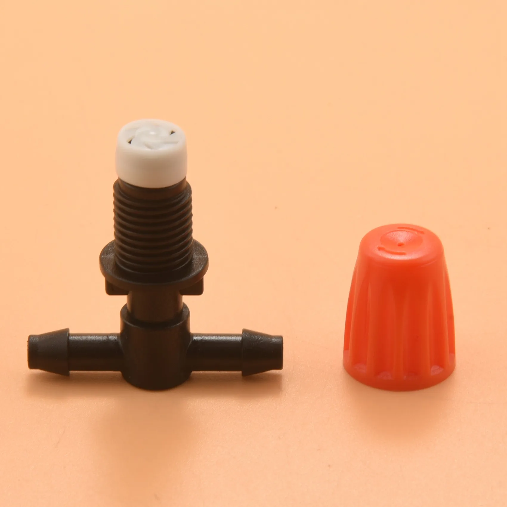 50 Pcs Three-Way Atomizing Nozzle, Adjustable Mist Nozzles, Drip Irrigation Emitters, Greenhouse Watering System-[A22I Store]