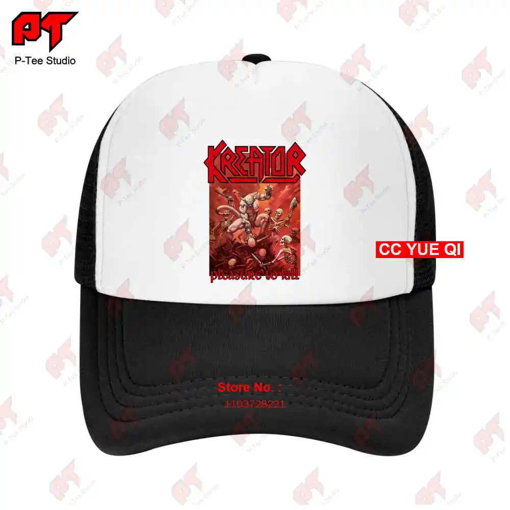 Kreator Pleasure To Kill Baseball Caps Truck Cap KBML