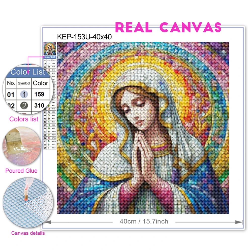 يسوع الدين ألواح تلوين حرفية ل - مراجعة Embroidery Icon وسعره