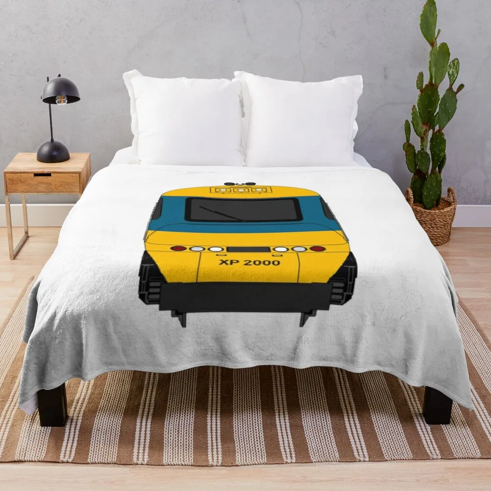 

Custom Intercity xpt hst train in BR livery Throw Blanket Blankets For Bed Thermals For Travel Comforter Blankets