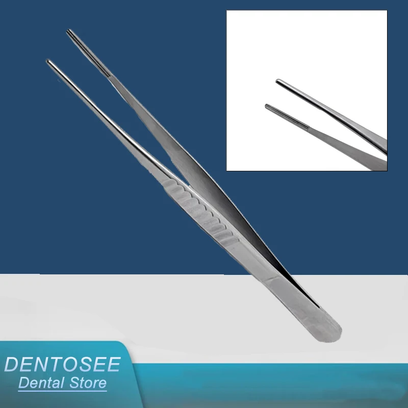 

Debakey Forceps 15cm Atraumatic Tissue Forceps Vascular Surgery Dental Implant Tools Surgical Tweezers Precision