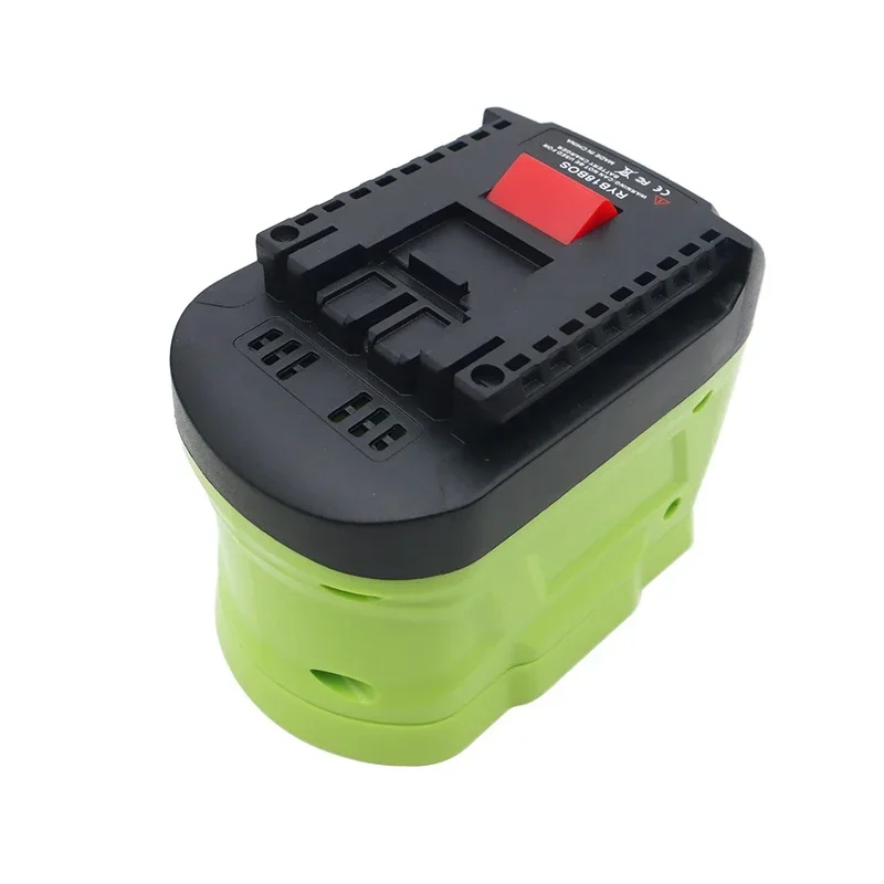 Imagem -02 - Adaptador Conversor de Bateria Ryb18bos Baterias de Lítio Ryobi 18v P103 P108 Converter para Bosch Ferramentas Elétricas 18v Li-ion