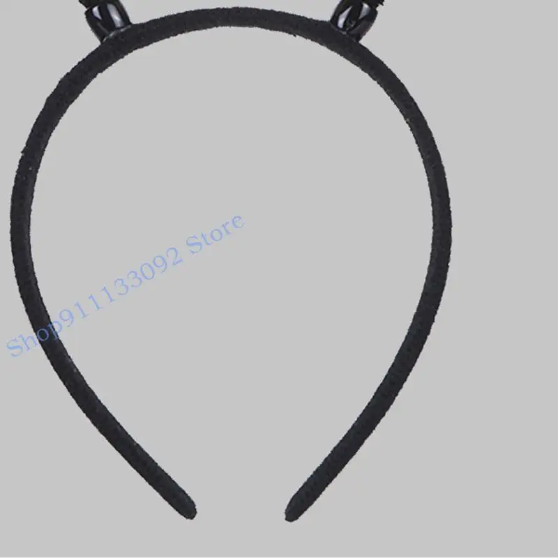 

H9ED Headband Alien Headband Alien HeadBopper Martians Headband Antenna Headband