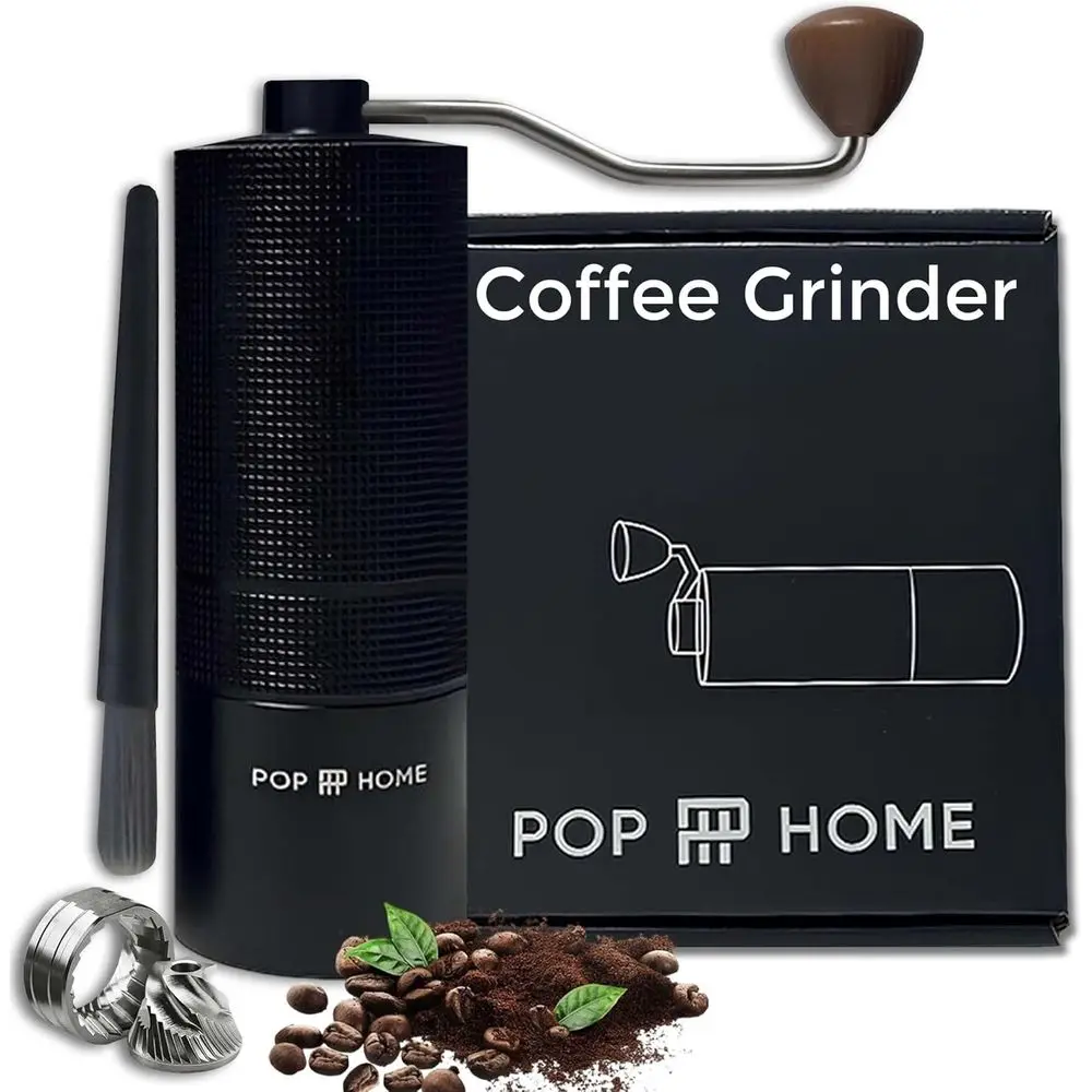 

Ручная кофемолка - ручная мельница из нержавеющей стали, регулируемая и портативная