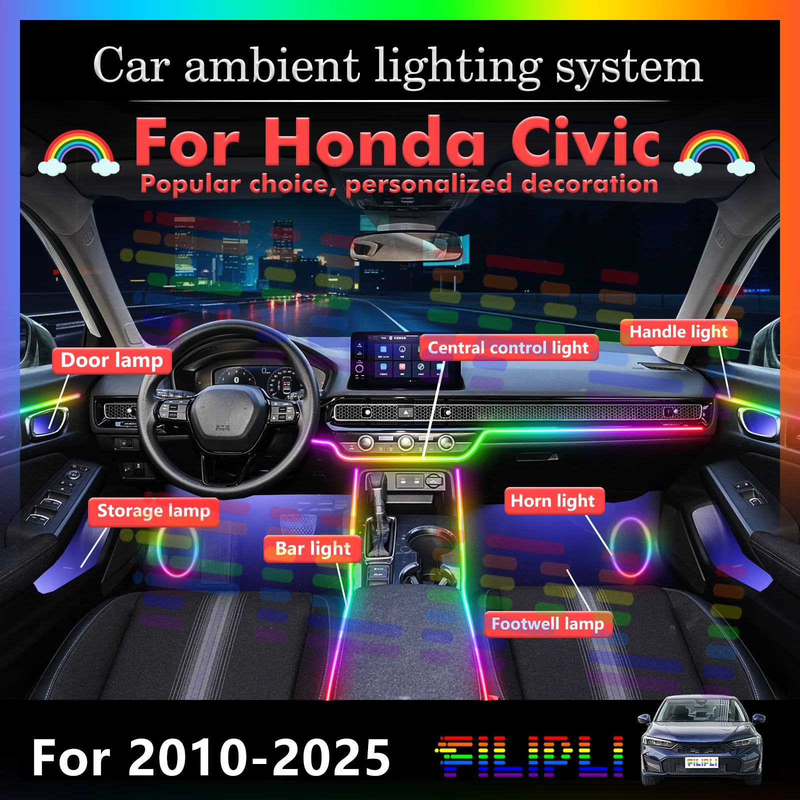 14 In1 For Honda Ci…