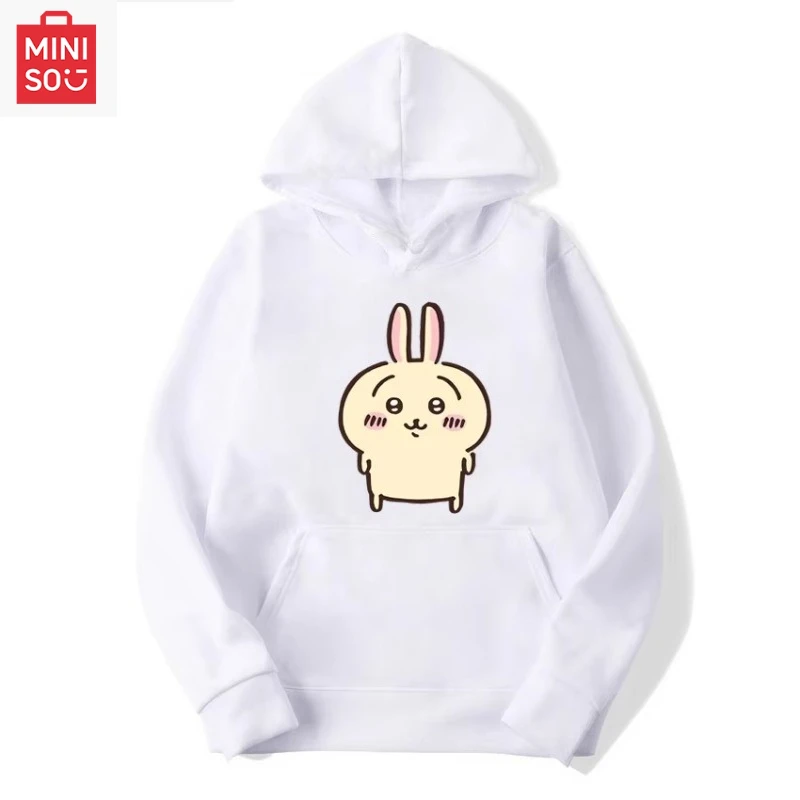 

Chiikawa осенне-зимняя мужская новая повседневная спортивная толстовка с капюшоном, женская уличная модная толстовка для пар