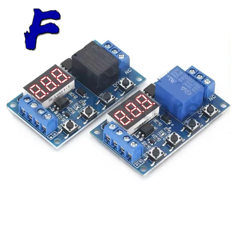 6-30V Relay Module Switch Trigger Time Delay Circuit Timer Cycle Adjustable 828 Promotion