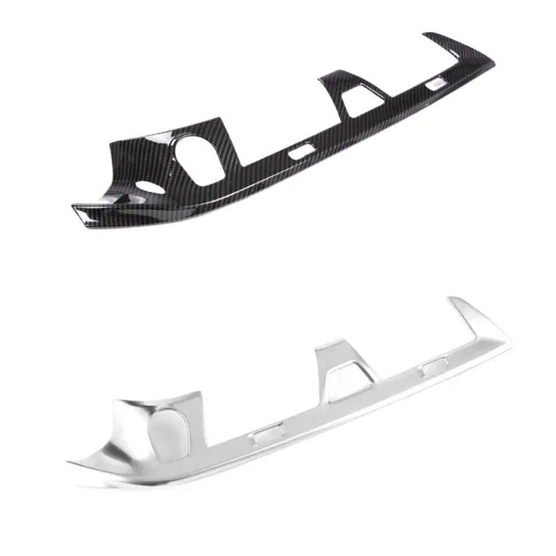 For BMW 5 Series G30 2018-2023 ABS Carbon Fiber Car Central Air Conditioning Outlet Panel Frame Cover Trim Interior Accessories