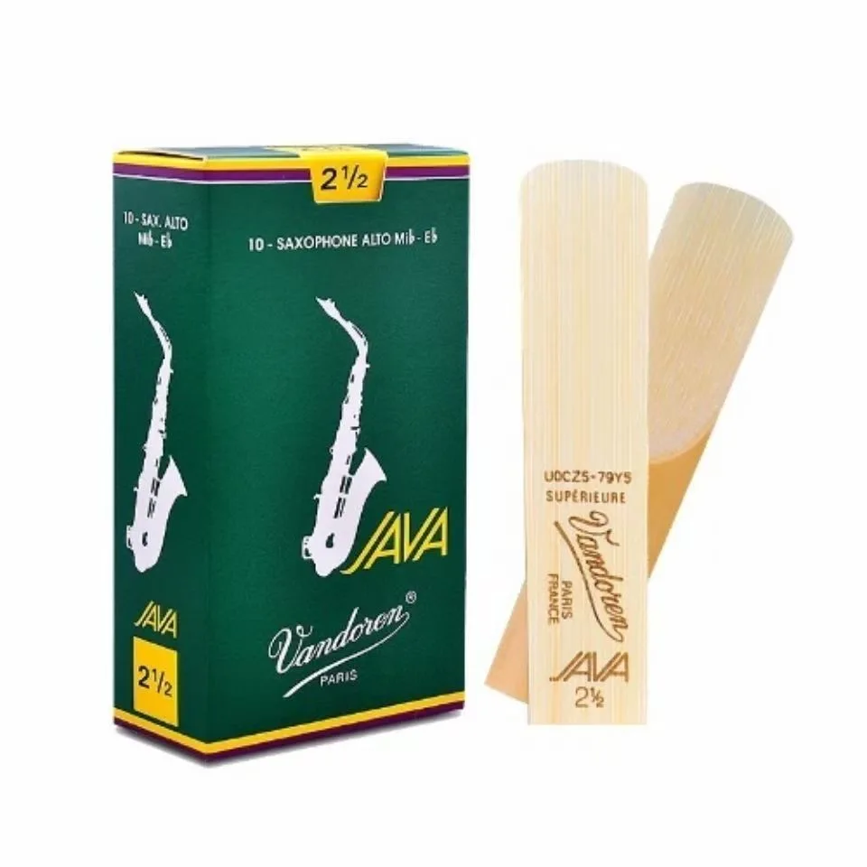 Vandoren Saxophone Reeds, imported from France, Vandoren green box, alto and tenor reeds.