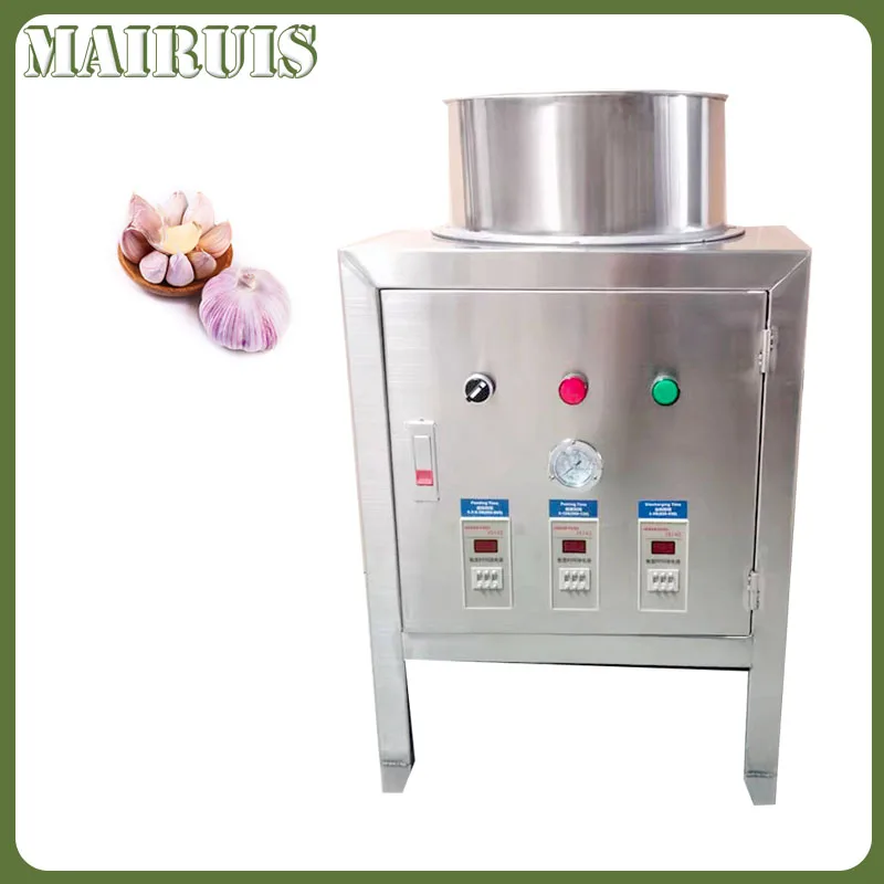 

MairuisIndustrial Air Stripping Garlic Peeling Machinery Automatic Breaker Separator Garlic Peeling Machine