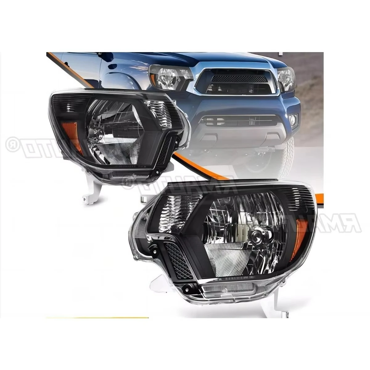 

Для Toyota TACOMA 2012-2015 левая и правая лампа светодиодный дневный свет передняя светодиодная фара в сборе широкий угловой светильник 81110-04181