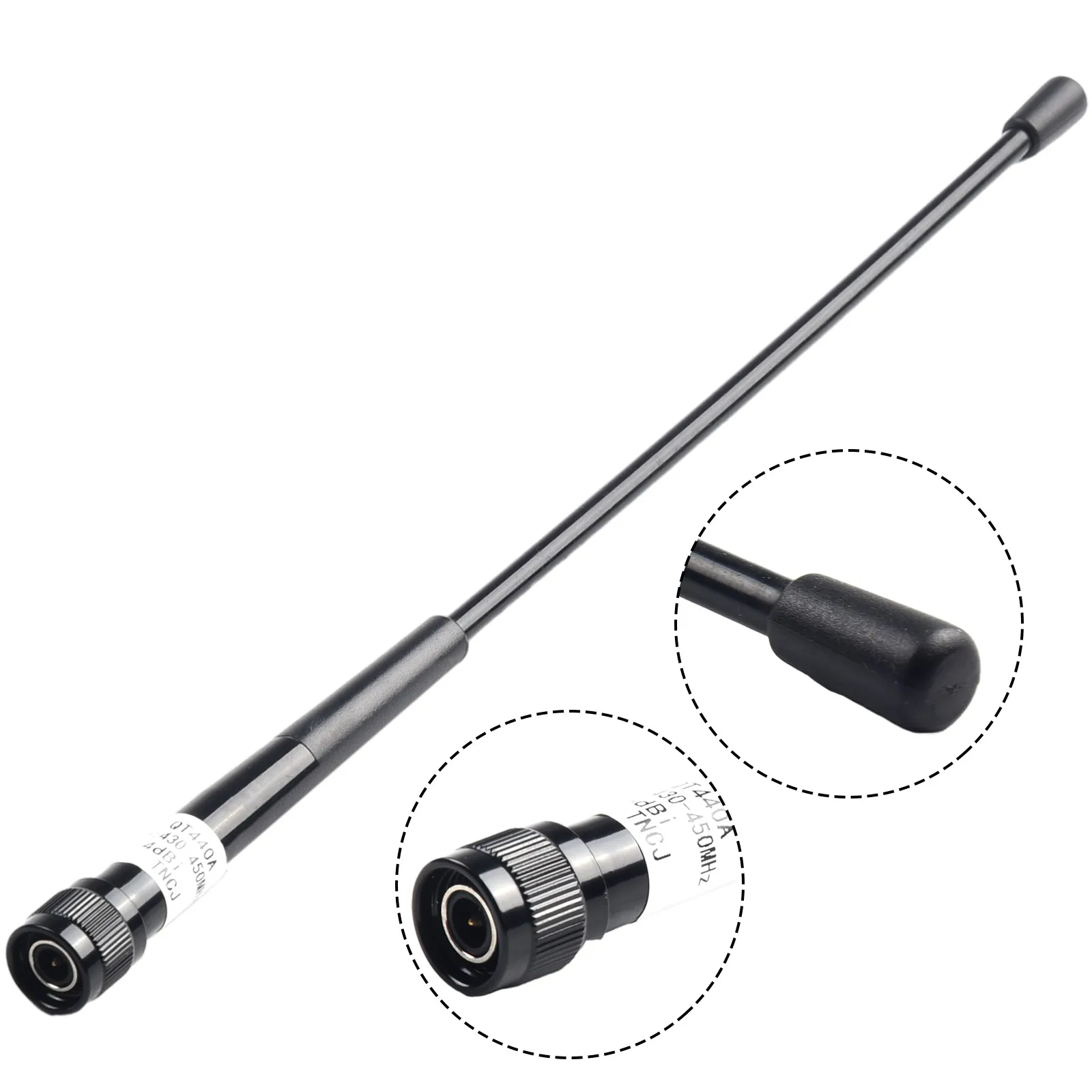 

GNSS Receiver Measurement Antenna Model QT440A with TNC J Connector Suitable for Frequencies from 430 to 450MHz
