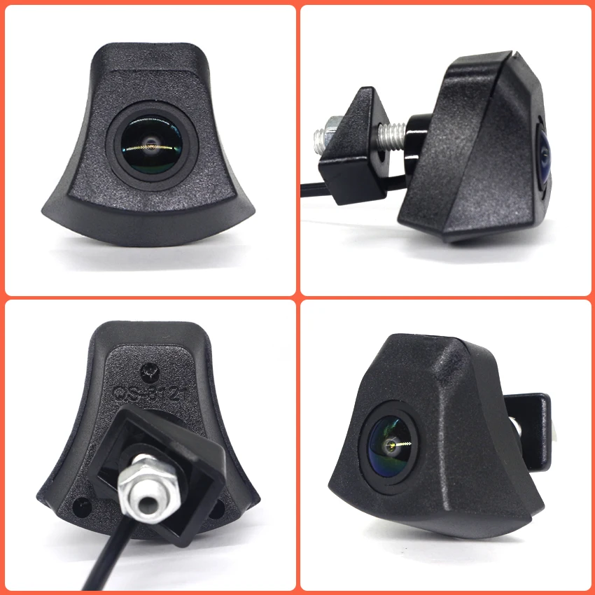 HD 1080P CCD Night Vision Waterproof Night Vision Vehicle Logo Mount Front View Camera For Audi A1 A3 A4 A5 A6 A7 A8 Q3 Q5 Q7