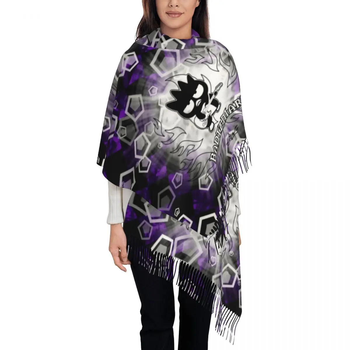 

Детский шарф с принтом BAD Badtz-Maru Sanrio, детский шарф с героями мультфильмов XO для женщин и мужчин, зима-осень, теплые шарфы, шали, накидки