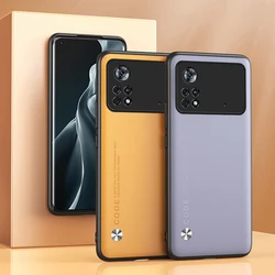 Luxury PU Leather Case For Xiaomi Mi Poco X4 Pro 5G Cover Matte Silicone Phone Case For Poco X3 NFC F3 F4 GT F2 M3 M4 Pro Coque