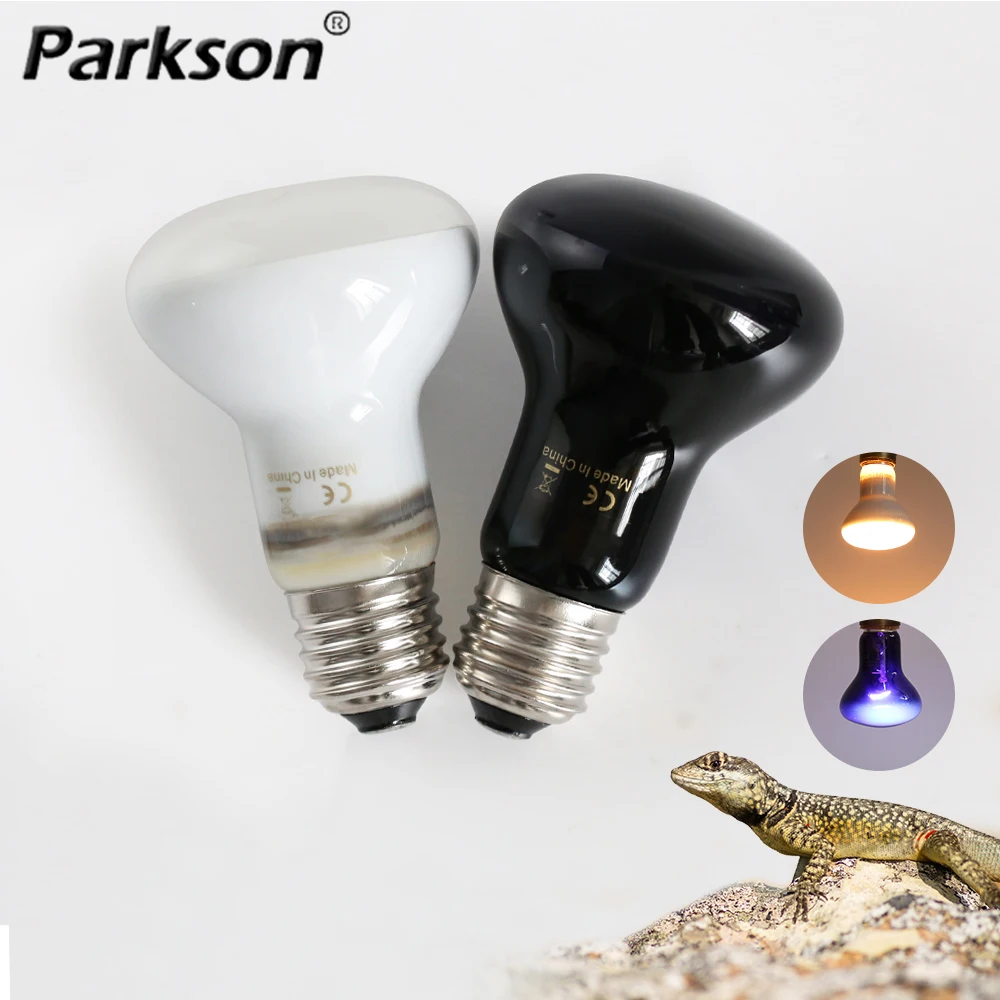 

Reptile Lamps Bulb 220V 75W Turtle Basking UVA Light Bulbs Heating Light Amphibians Lizards Temperature Controller Pet Lamps