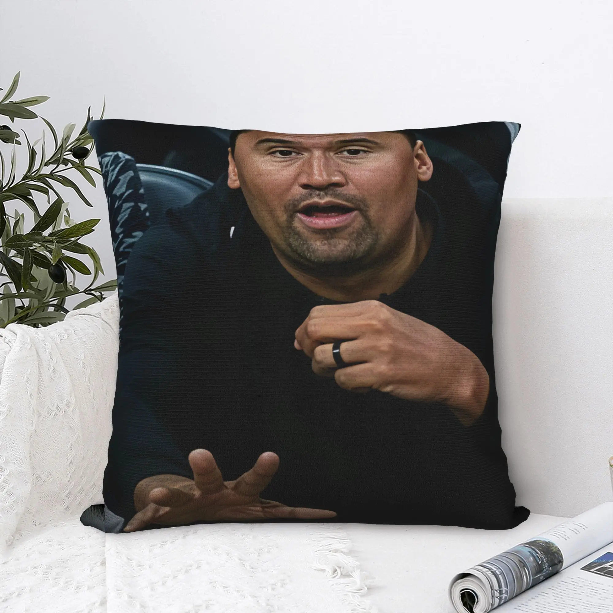 Charlie Kirk Basketball Vibe Meme Pillow Case  Soft Pillow Cover For Office Car Home Decor Kawaii Cushion Cover