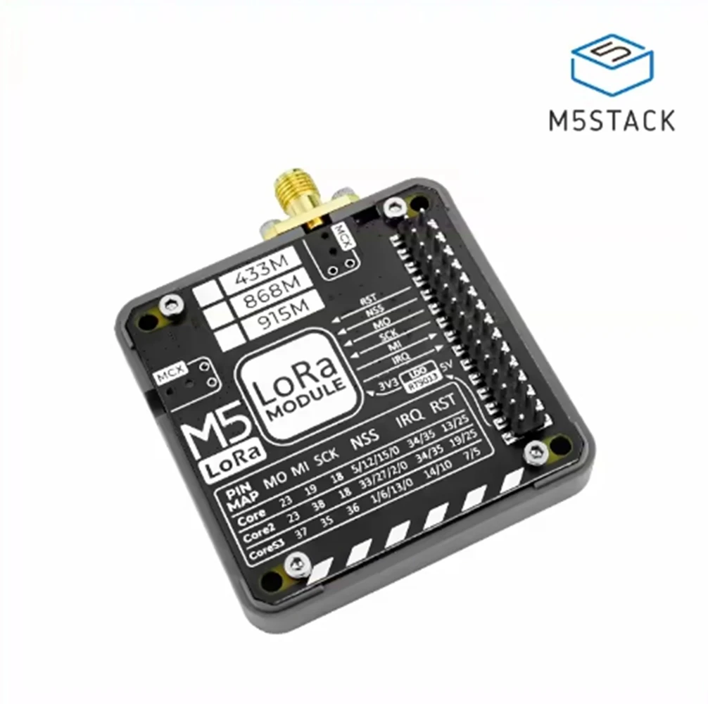 

Модуль связи M5Stack LoRa868 V1.2 SX1262 Раствор с низким энергопотреблением для связи на большие расстояния