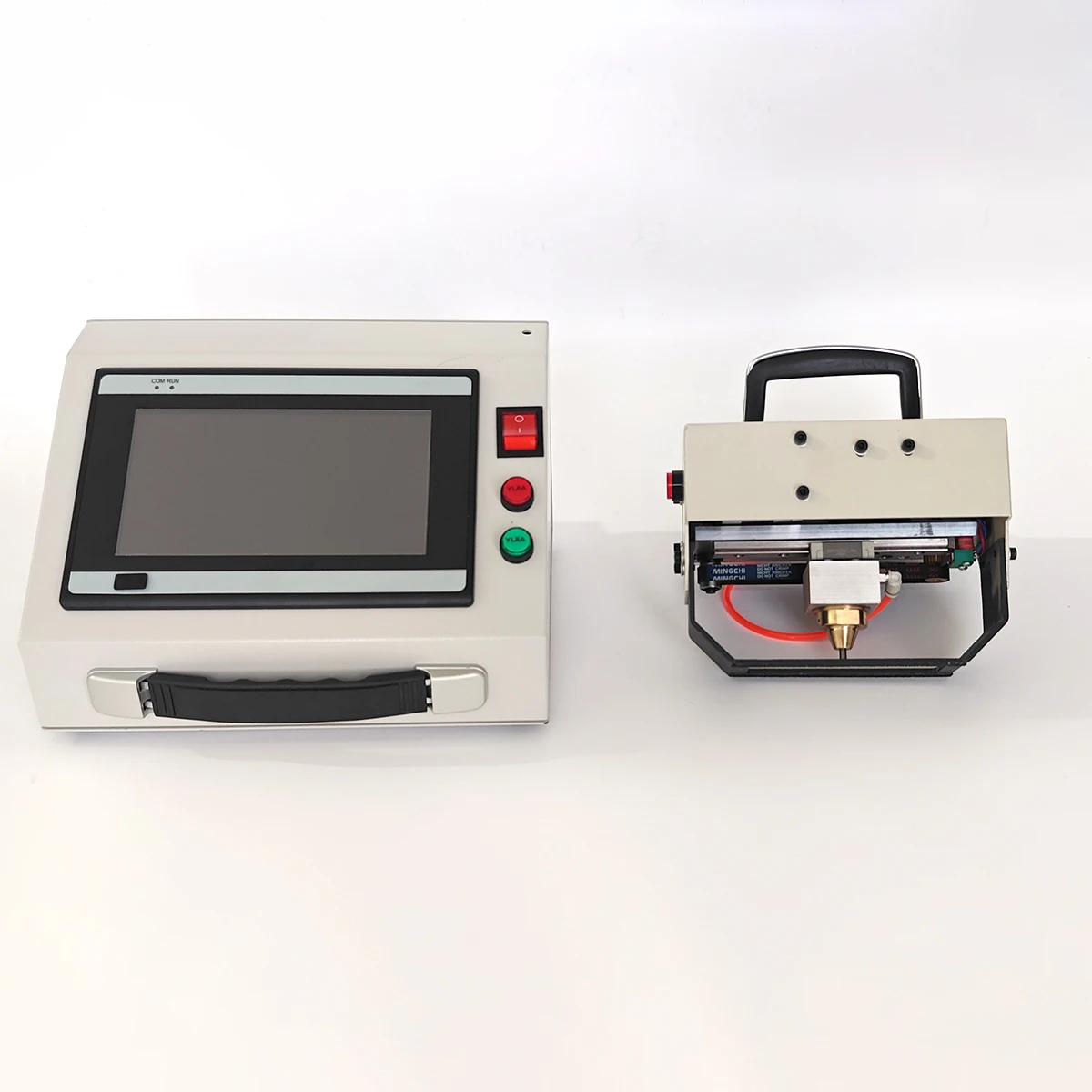 المحمولة المحمولة نقطة Peen وسم آلة الحفر 90x25 مللي متر VIN عدد التعرف على حجم صغير للنقش الدقيق