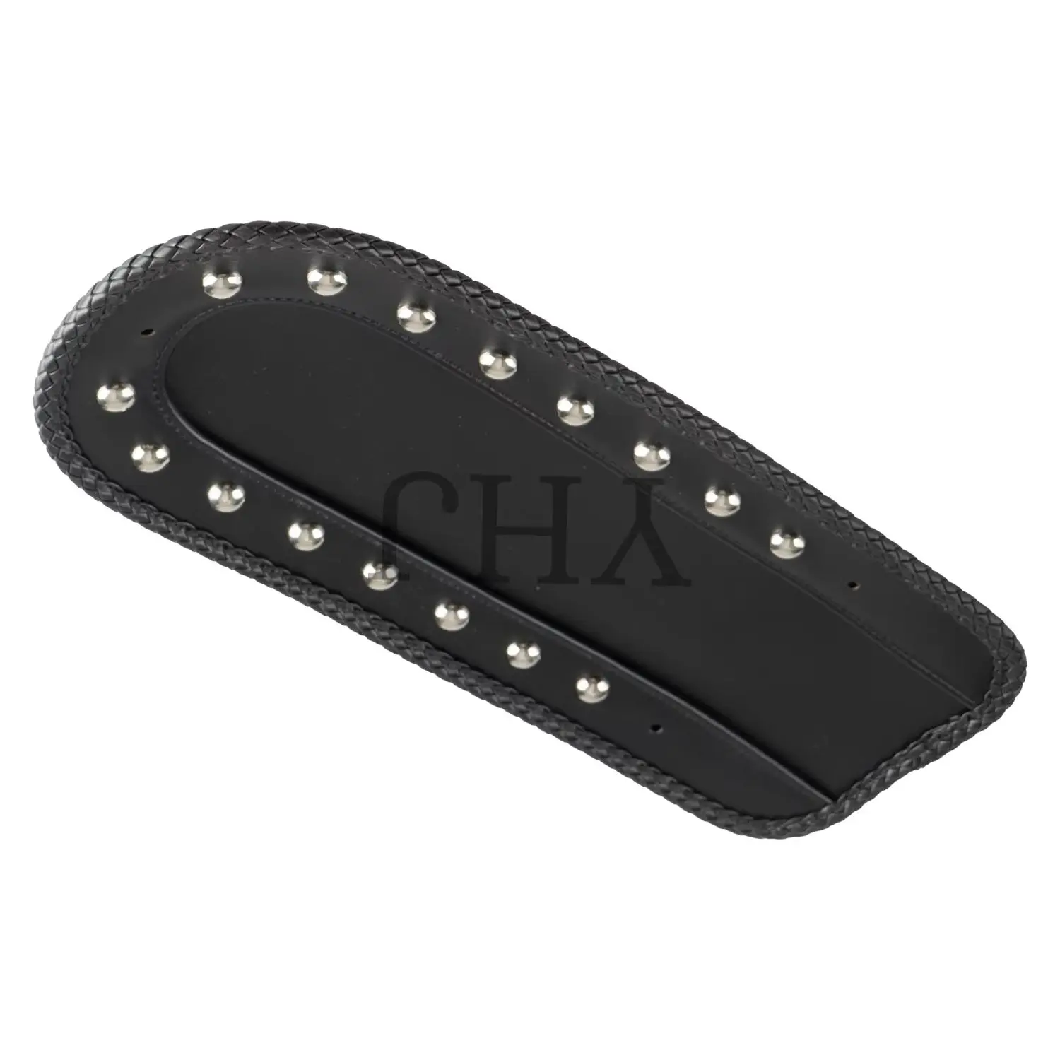 

Black PU Leather Studded Motorcycle Solo Seat Rear Fender Bib For Harley Touring FLHT FLHR FLHX FLTR 1997-2021