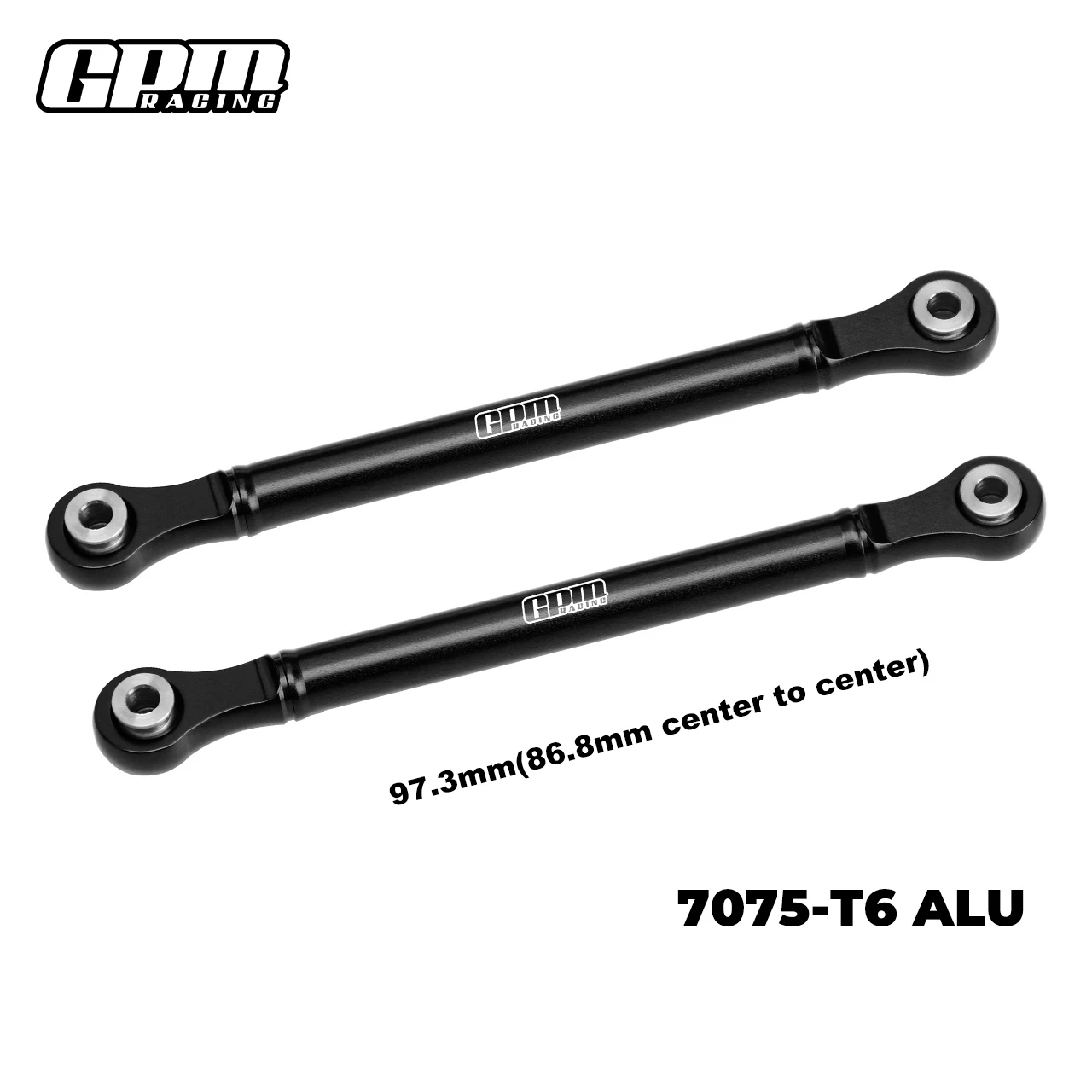 GPM 7075 Alloy Front Steering Toe Links for TRAXXAS 1/8 JATO 4X4 VXL 9027 - Upgrade Racing Car Parts