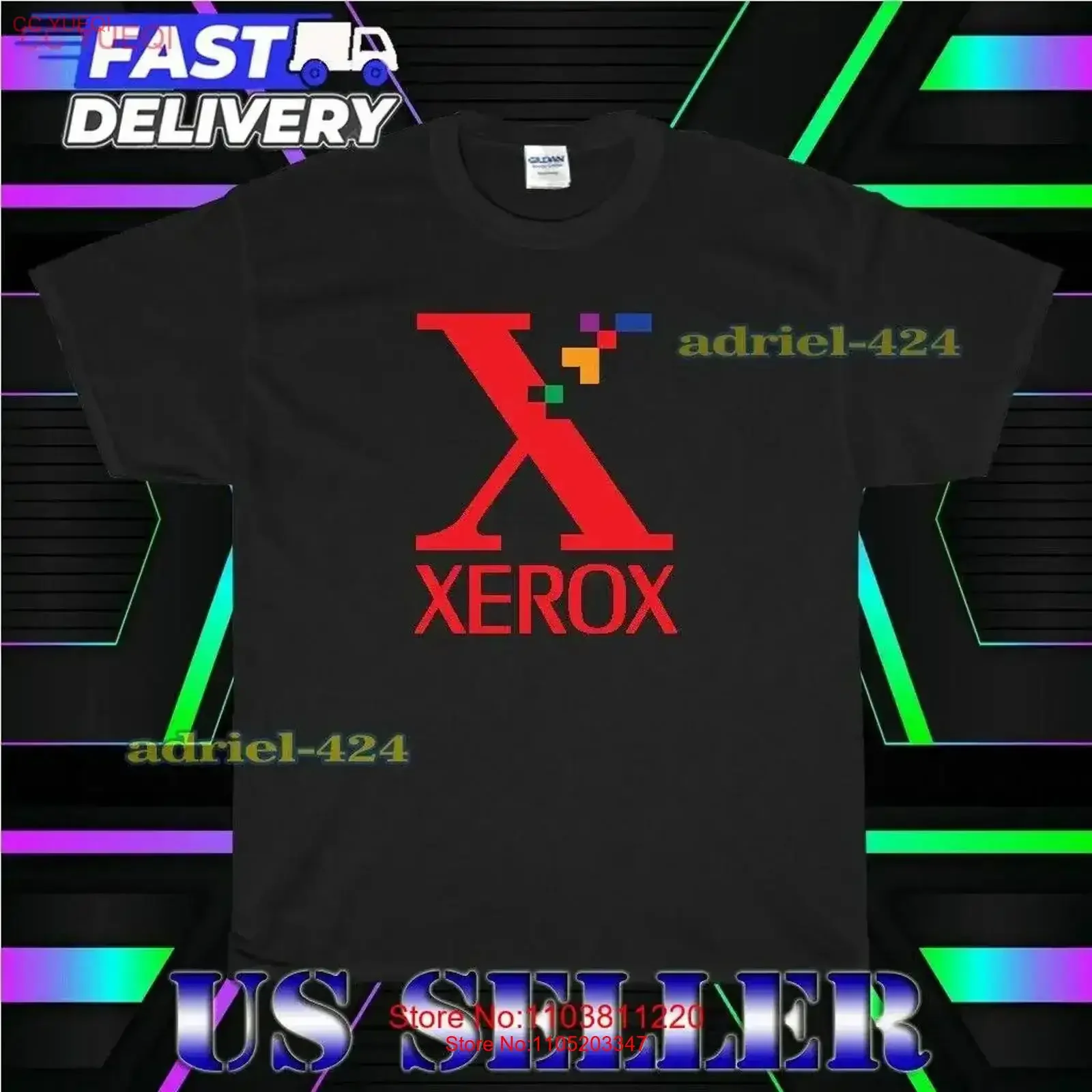

NEW SHIRT XEROX LOGO T TEE FUNNY AMERICAN USA UNISEX SIZE S 5XL vintage Washed Top For Everyday Wear homme designer clothes