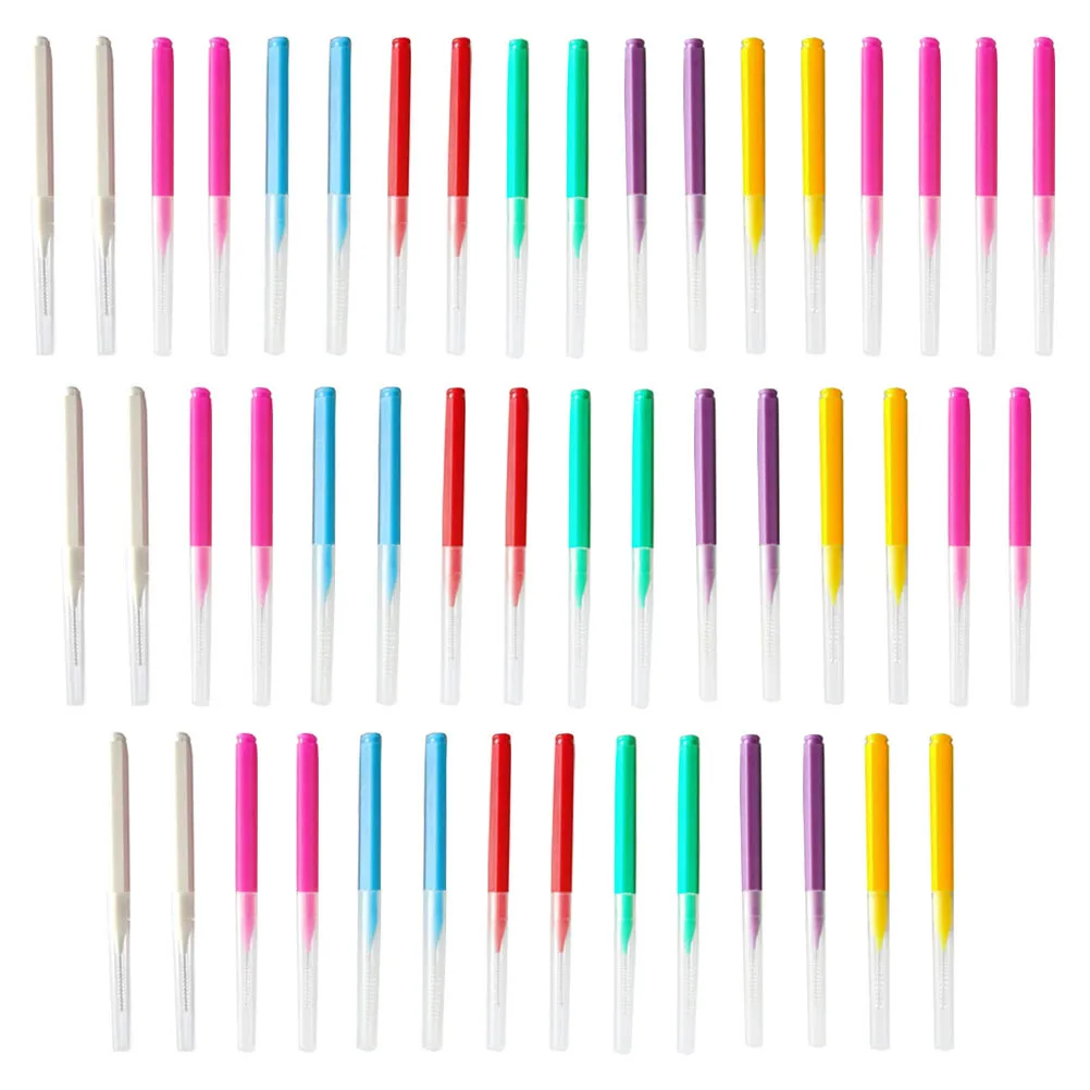 80 قطعة فرش بين الأسنان منظف الأسنان المحمولة أداة العناية بالفم لمنع تجويف التنفس الطازج فرشاة بين الأسنان تقويم الأسنان #2