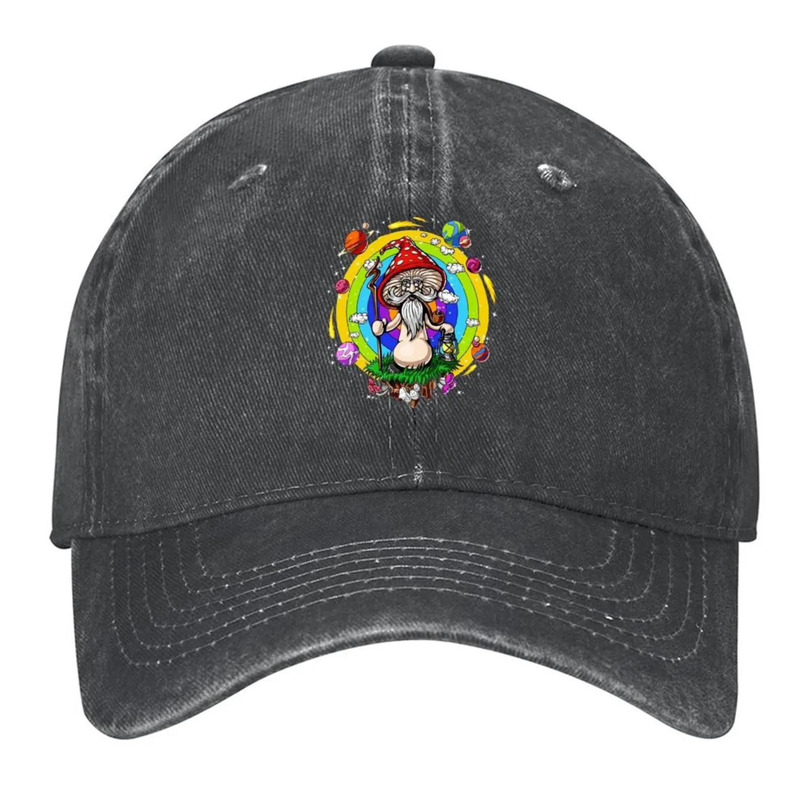 

hippie magic mushroom Baseball Cap Anime Hat fishing caps man hats for men Beach Ladies Men's