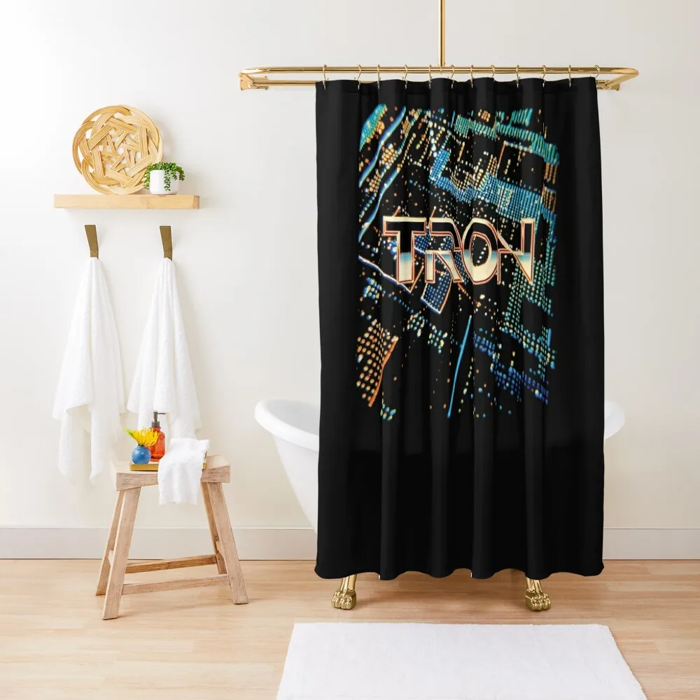 

TRON Essential Shower Curtain Bathroom Accessorys For Bathroom Waterproof Bathroom Shower Accessory Curtain