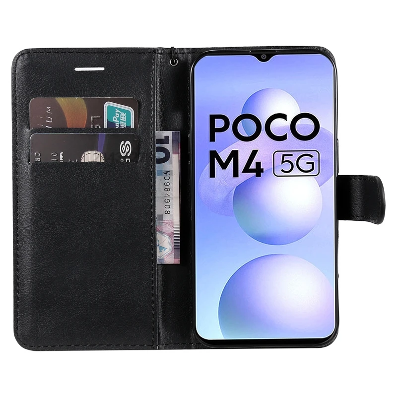 For Xiaomi Mi Poco X4 F4 M4 X3 NFC F3 M3 GT Pro Phone Case Cover Book Stand Magnetic Wallet Card Holder Holster Coque Bag Etui