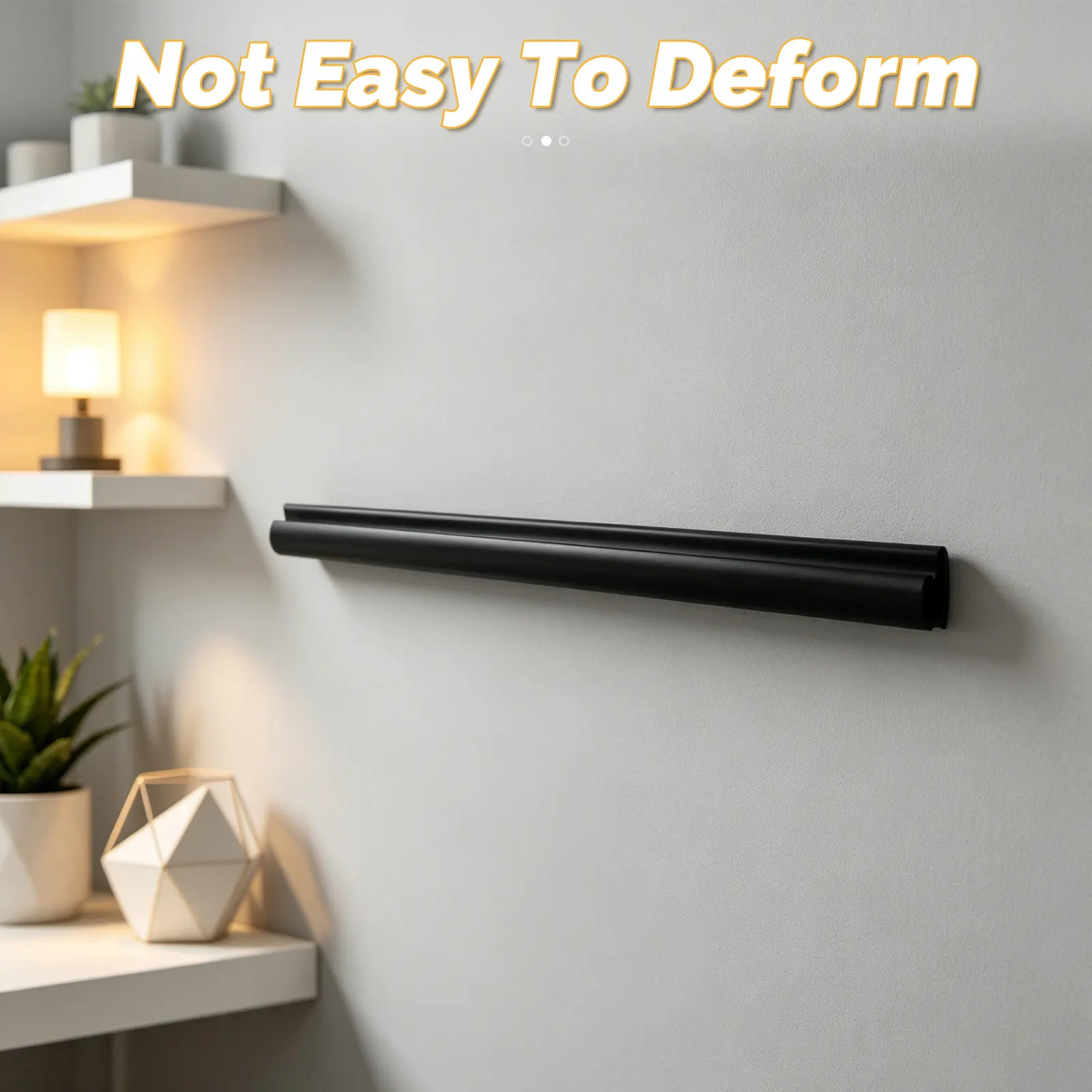 Kitchen Order Ticket Holder Rail 19.7 Inch No Drill Wall Mounted Receipt Rack Food Service Bill Clip Restaurant Check Rack