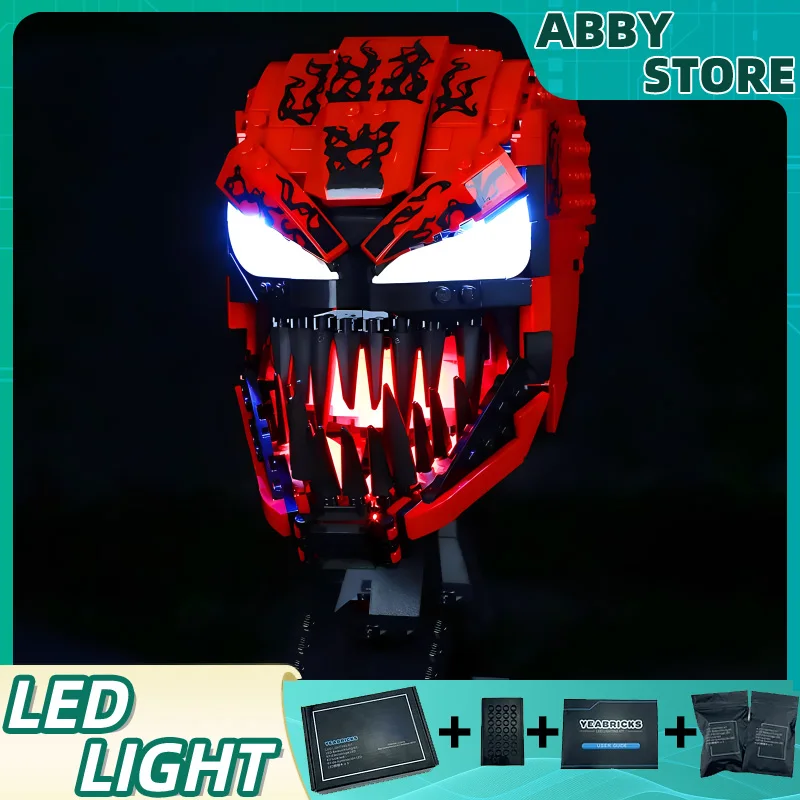 Kit luce LED fai da te per LEGO 76199 Carnage (solo luce a LED, senza modello di blocchi)