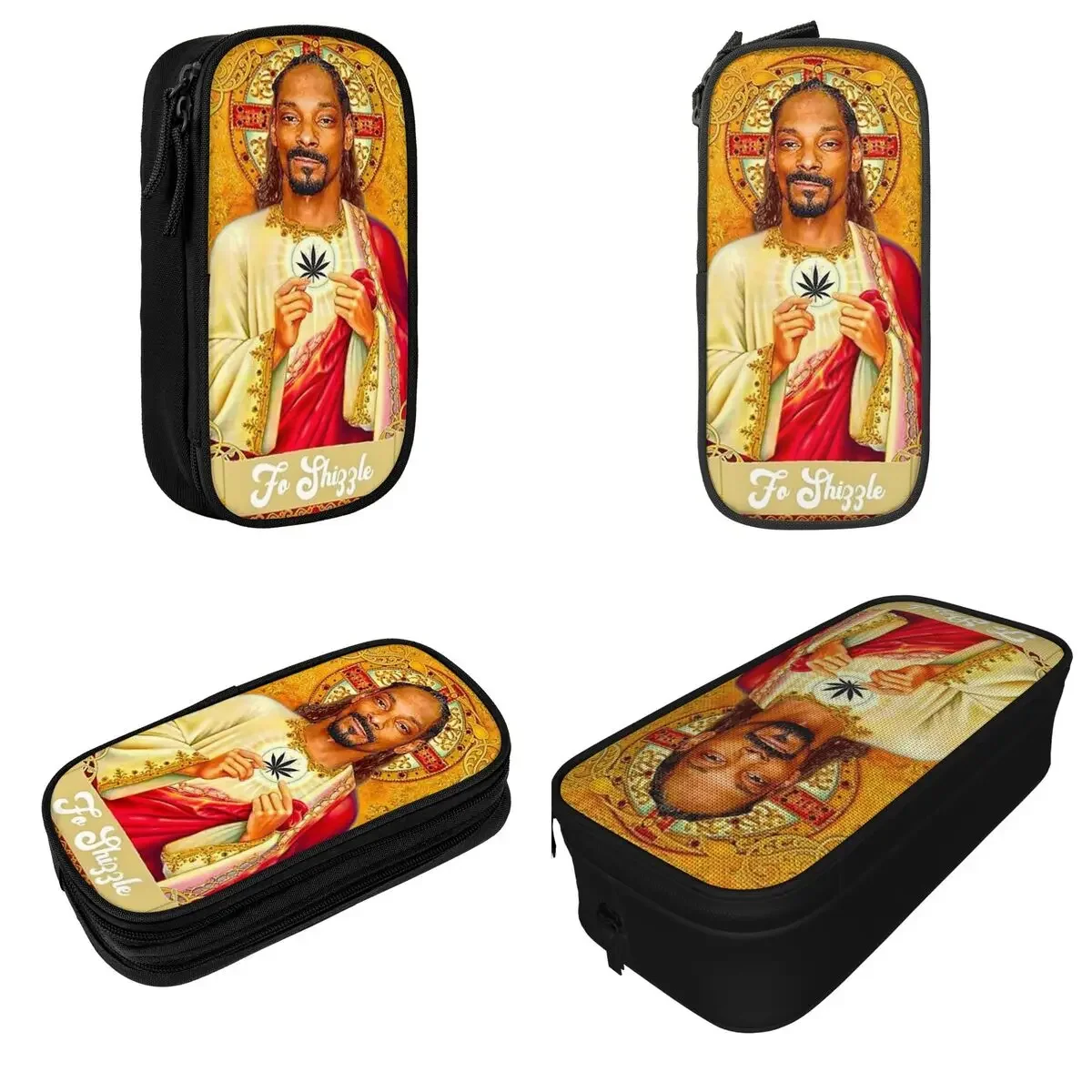 New Saint Pencil Cases Rapper Pencilcases Pen for Girls Boys Big Capacity Pencil Bags Students School Gift Stationery